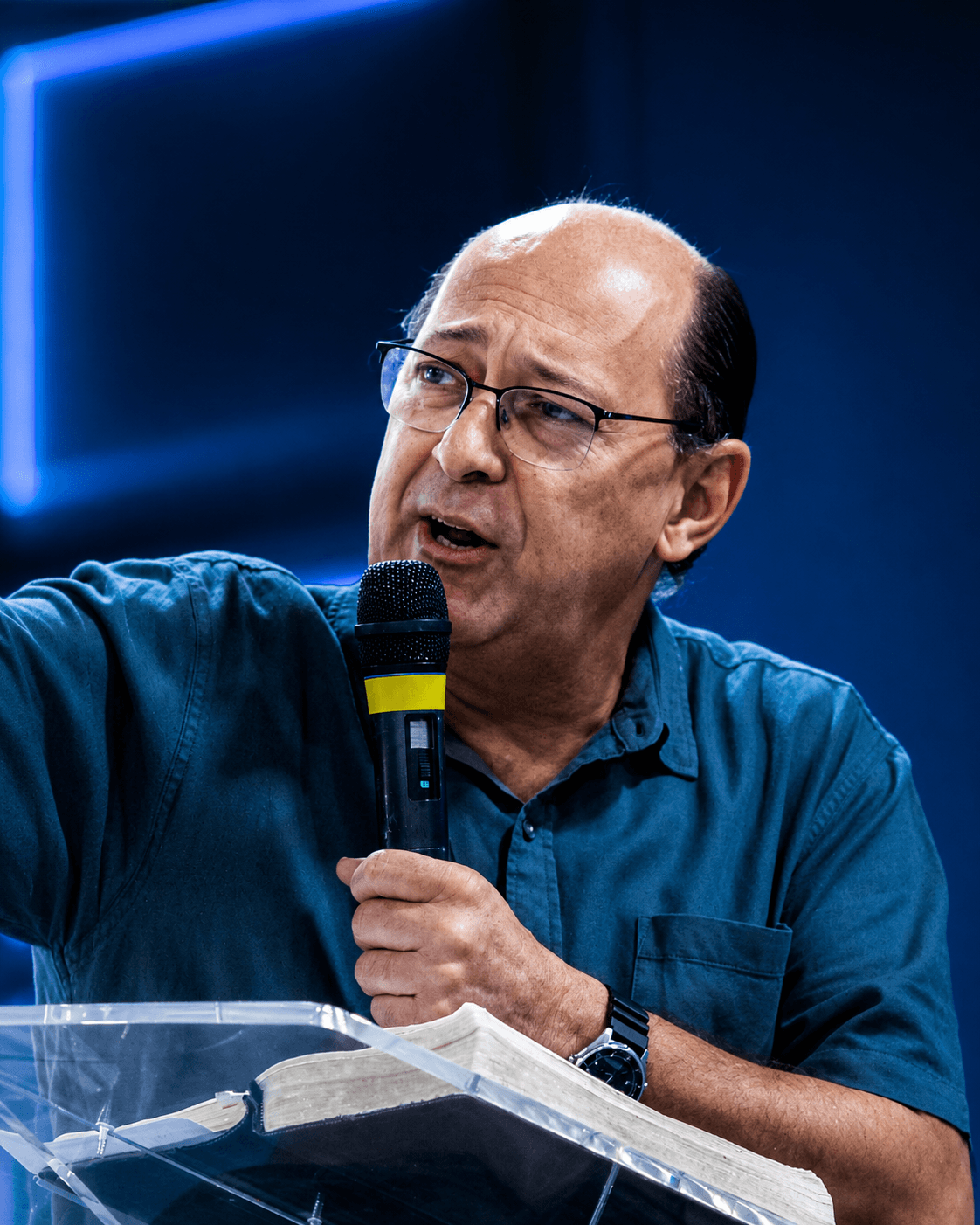 Retrato de Pr. Geraldo Gonçalves